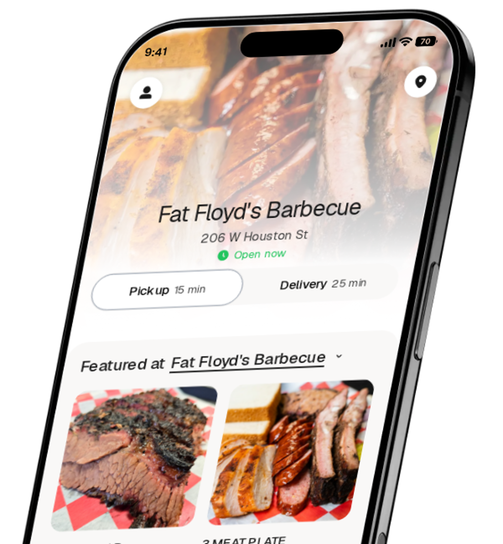 Fat Floyd's Barbecue app preview